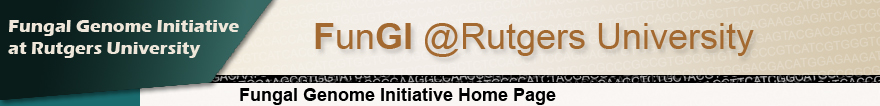 logo for the Fungal Genome Initiative at Rutgers University